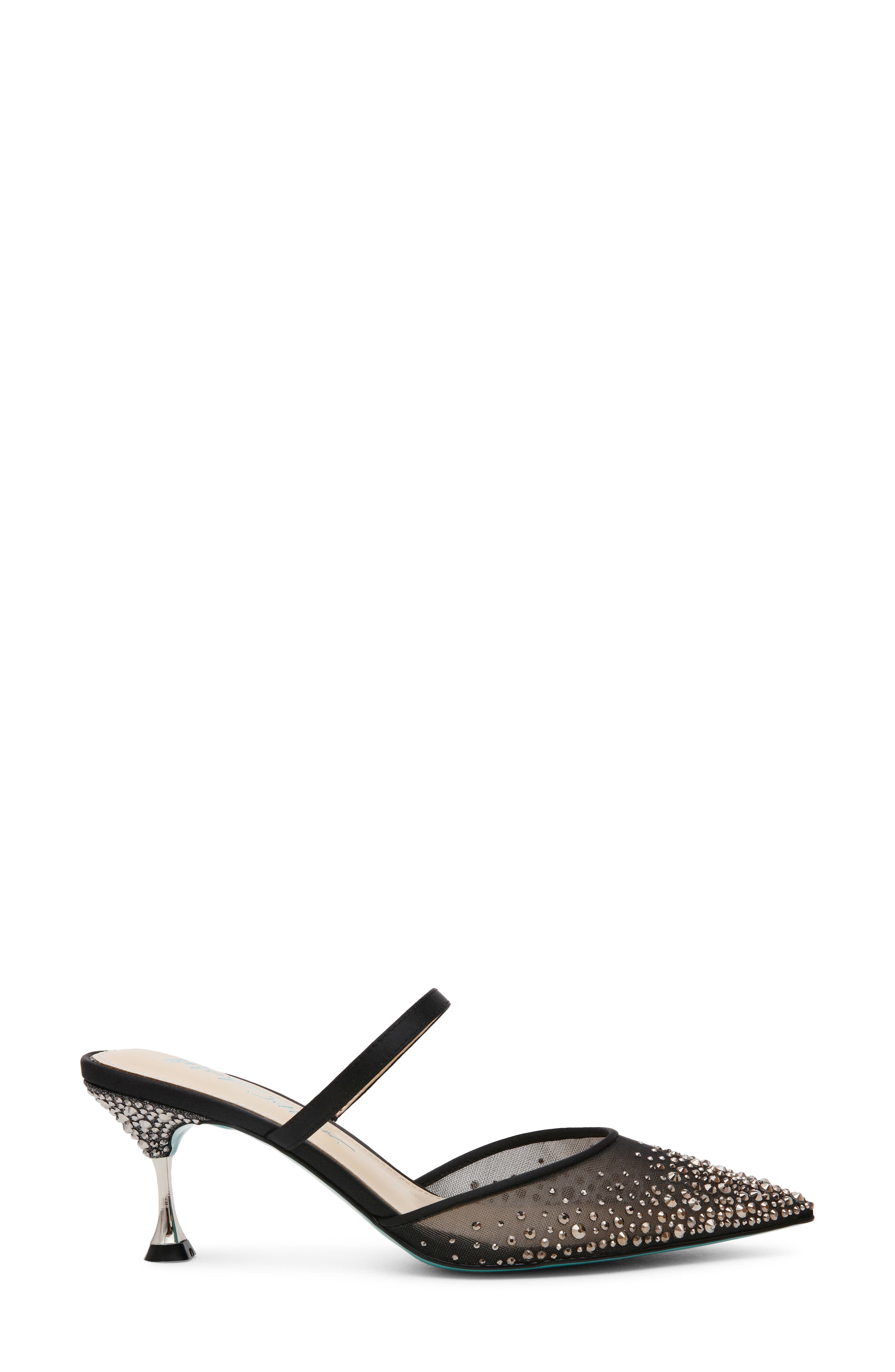 Betsey Johnson Tomy Mary Jane Pointed Toe Mule, Alternate, color, 