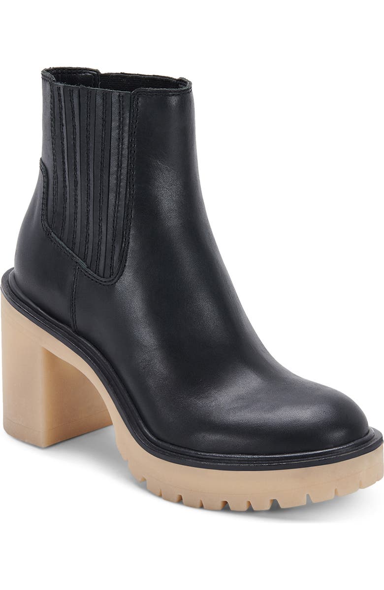Dolce Vita Caster H2O Waterproof Lug Sole Platform Bootie - Wide Width Available, Main, color,