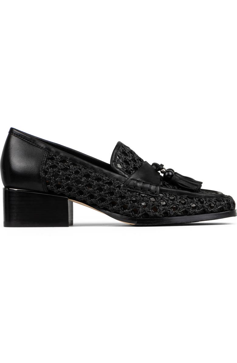 Donald Pliner Tailored Heel Bouclé Loafer, Alternate, color,