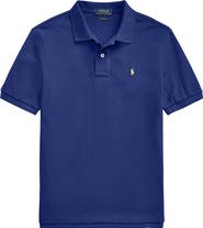 Polo Ralph Lauren Kids' Solid Cotton Piqué Knit Polo