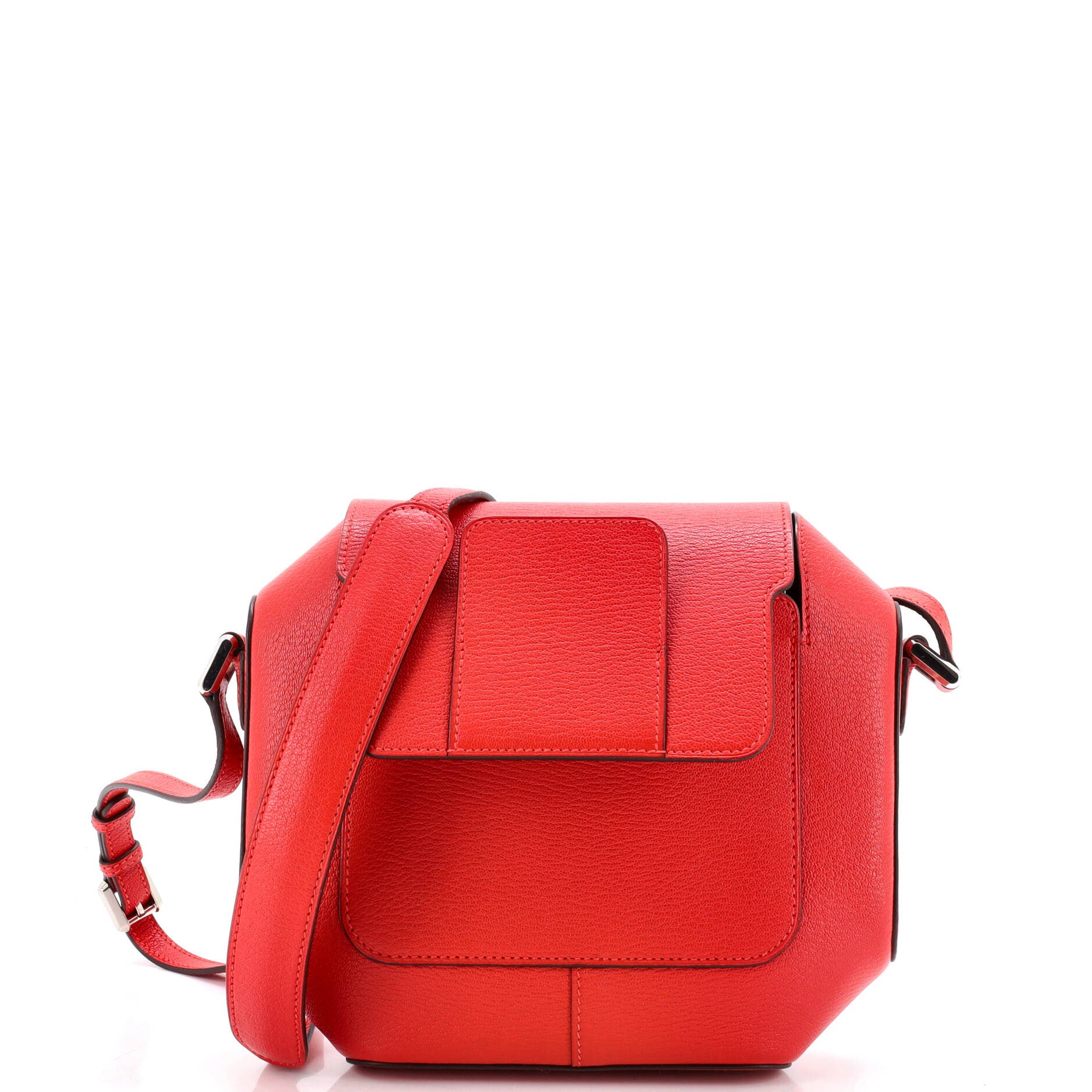 Octagone Bag Chevre Mysore 23, Main, color, Red