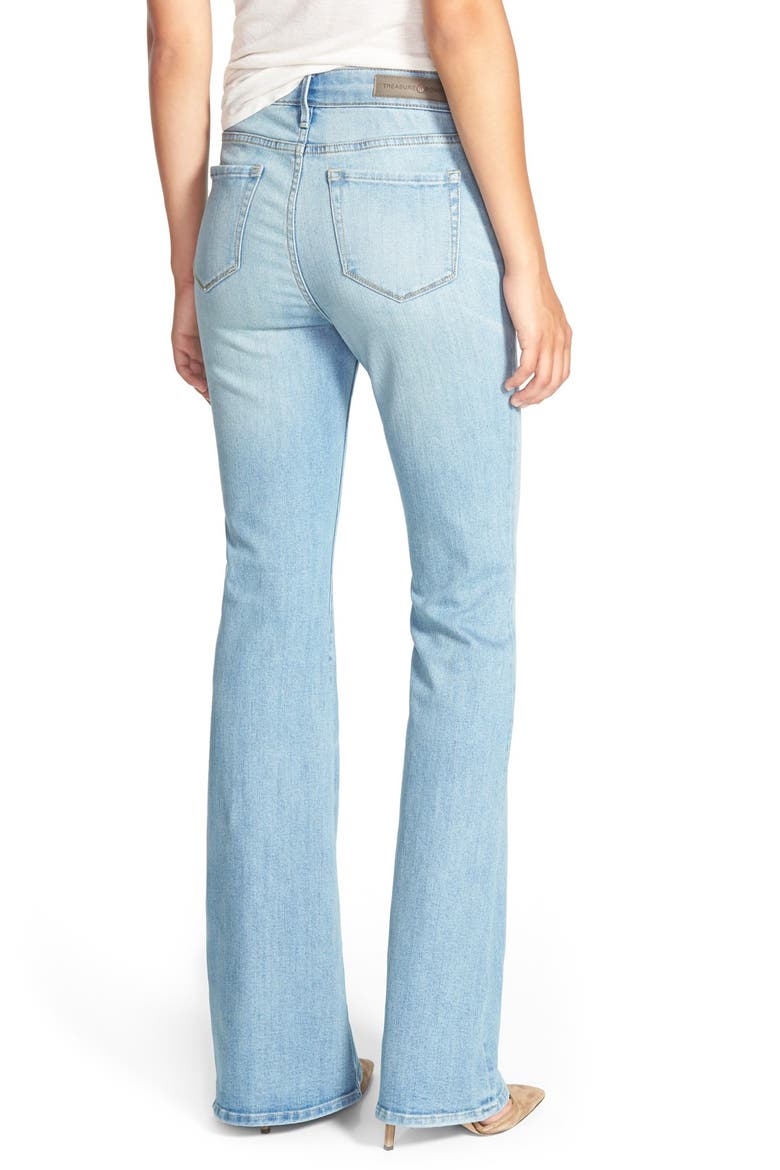 Treasure&Bond High Rise Flare Jeans, Alternate, color, LEGACY LIGHT VINTAGE