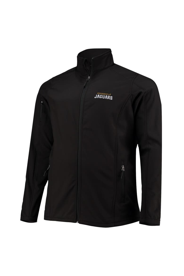 Men's Dunbrooke Black Jacksonville Jaguars Big & Tall Sonoma Softshell Full-Zip Jacket, Alternate, color, Black