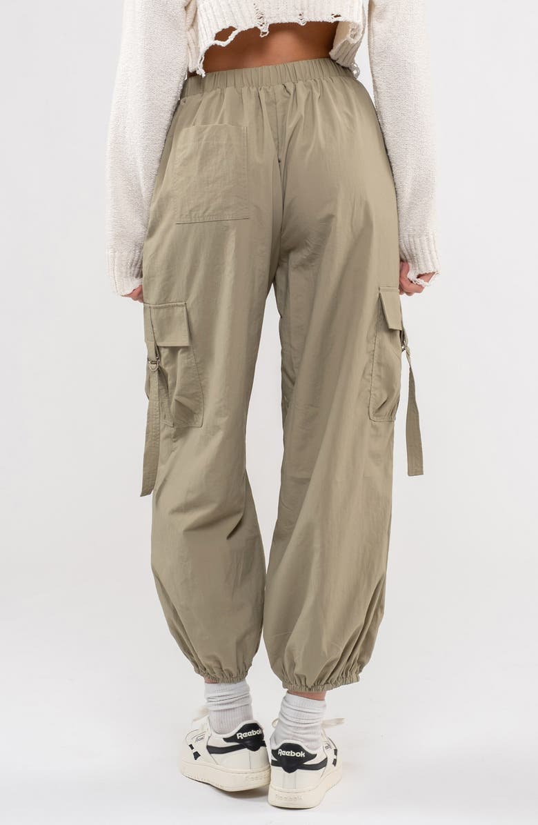 Blu Pepper Cargo Joggers, Alternate, color, Light Olive