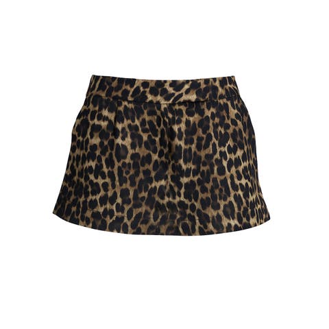 Livia Leopard Skort