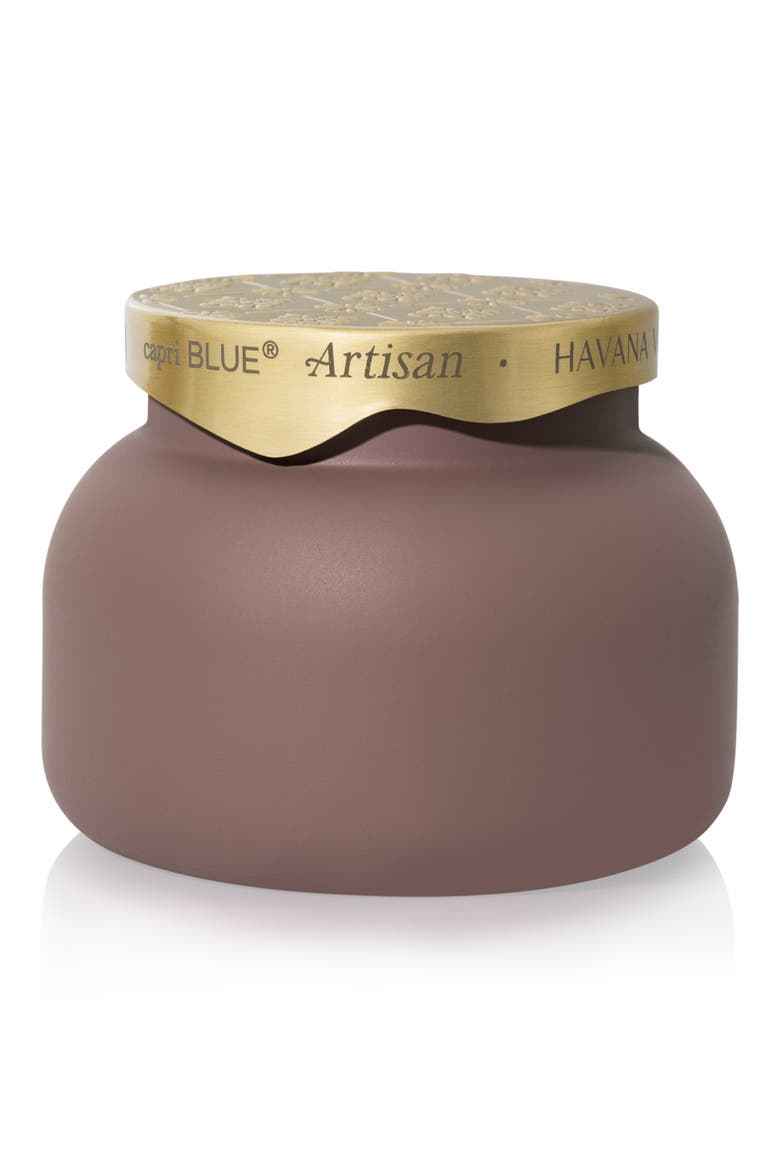 Blue Jean Terrazza Velluto Signature Jar Candle, Main, color, MAUVE