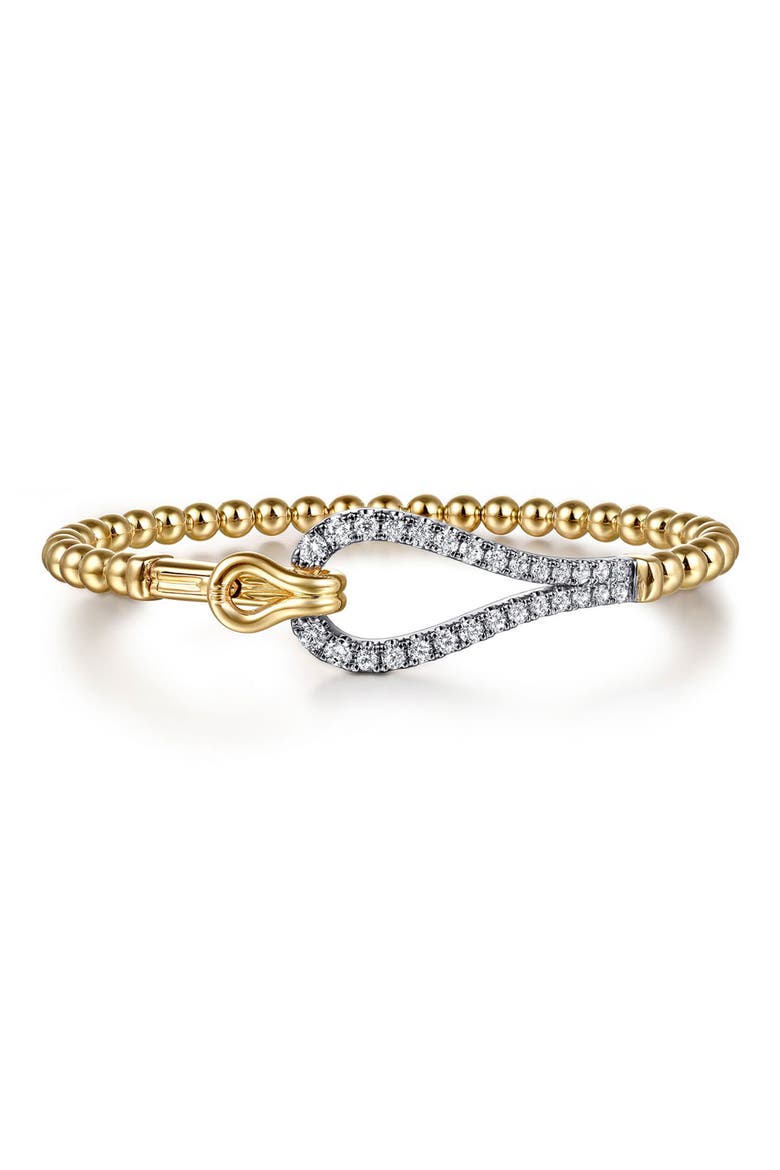 Bujukan Diamond Link Bracelet, Main, color, TWO TONE