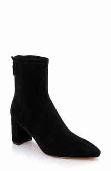 Sallie Stretch Leather Bootie