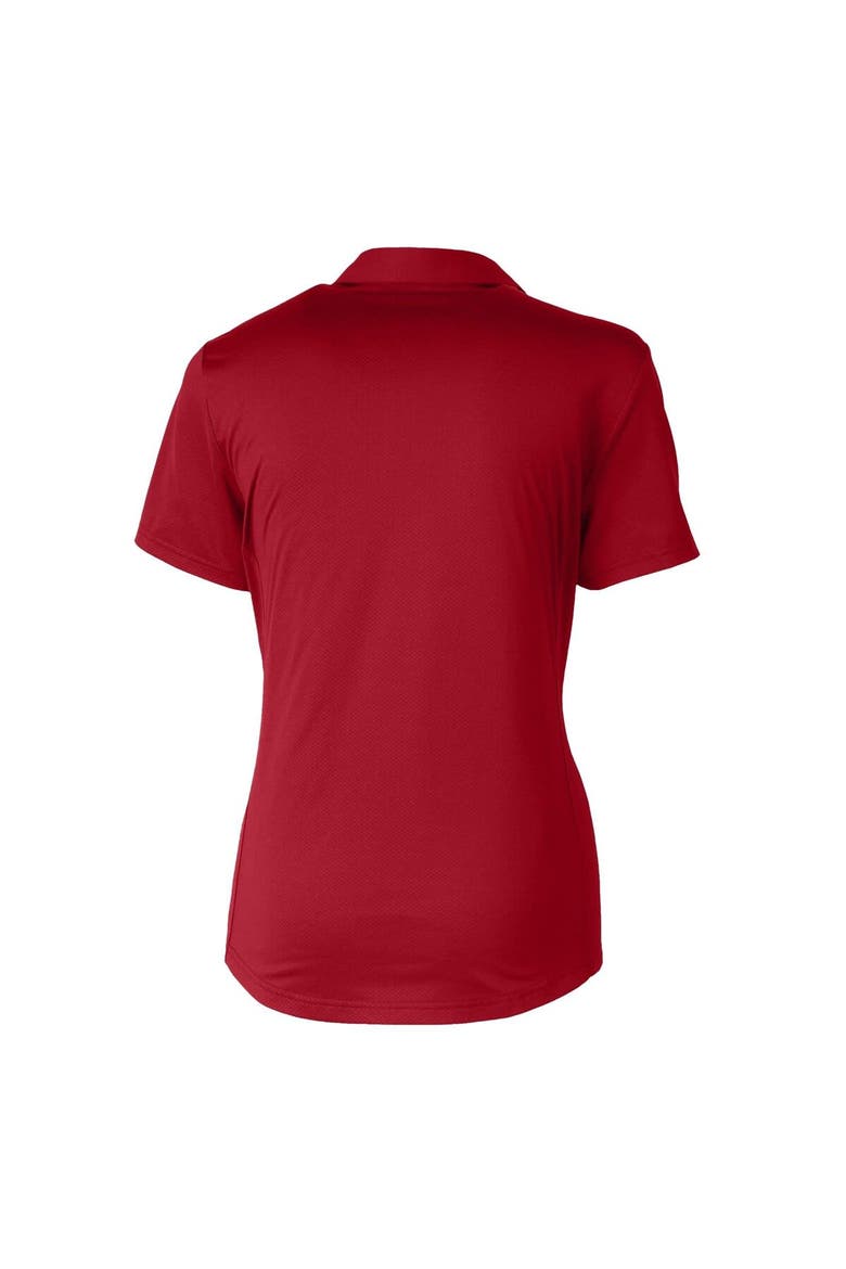 Women's Cutter & Buck Cardinal Eastern Washington Eagles Prospect Textured Stretch Polo, Alternate, color, Cardinal