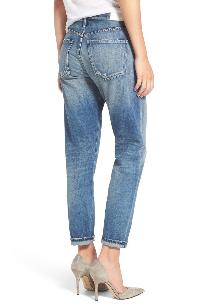 Citizens of Humanity Liya High Waist Slim Boyfriend Jeans, Alternate, color,
