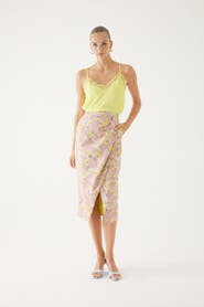 Exquise Ellie Floral Patterned Skirt