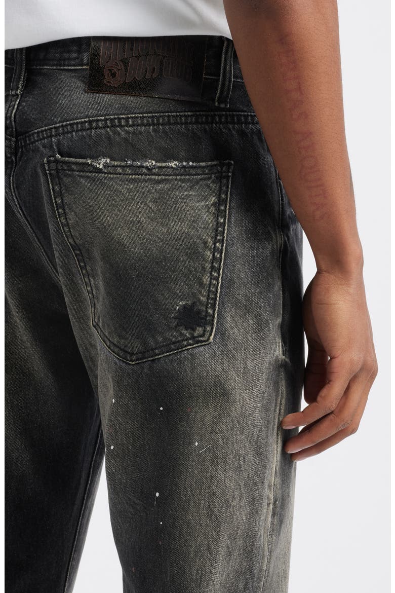 Dark Rider Straight Leg Jeans, Alternate, color, EVO-BLACK