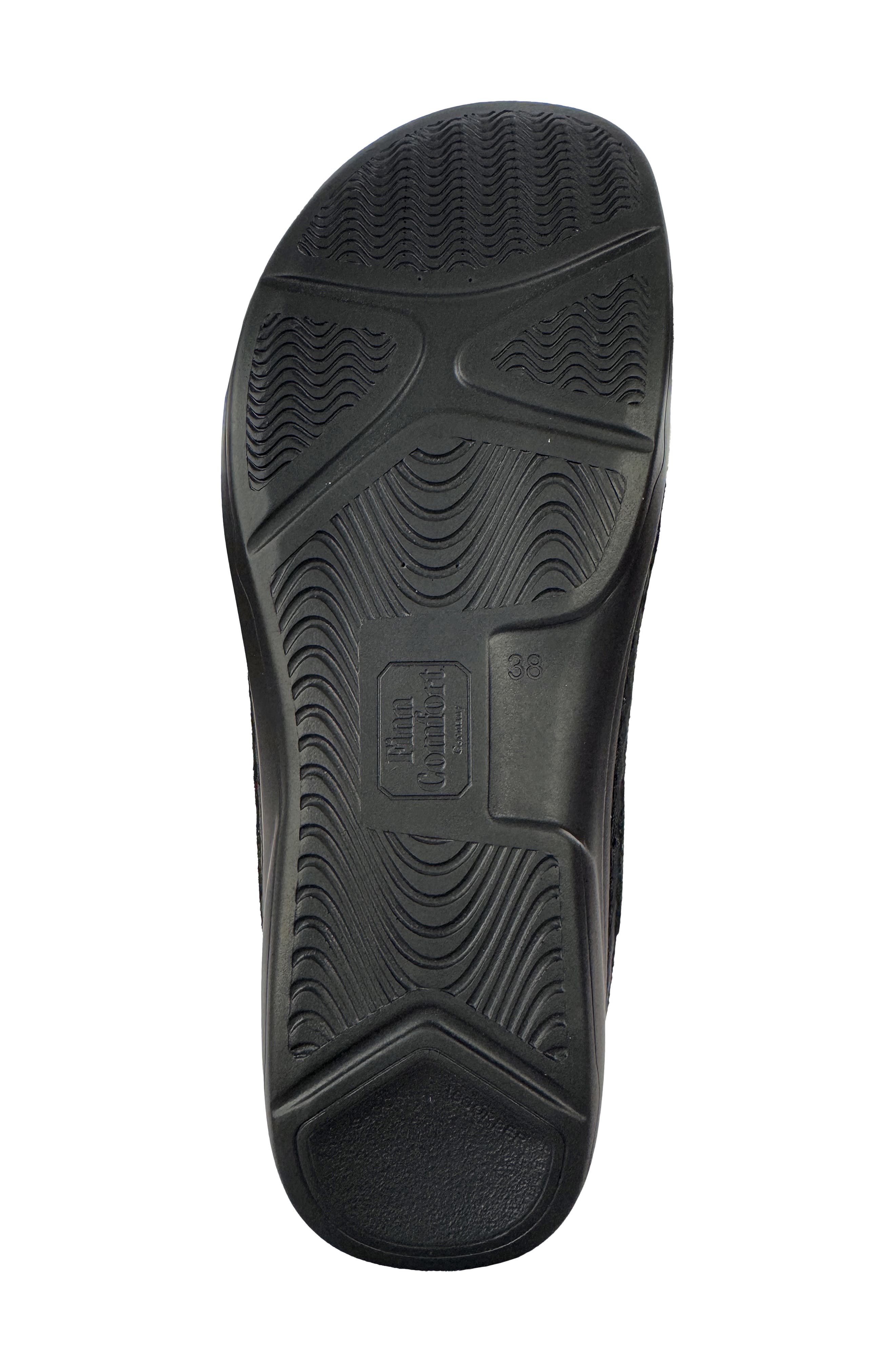 Finn Comfort Moorea Slide Sandal, Alternate, color, Dark Brown