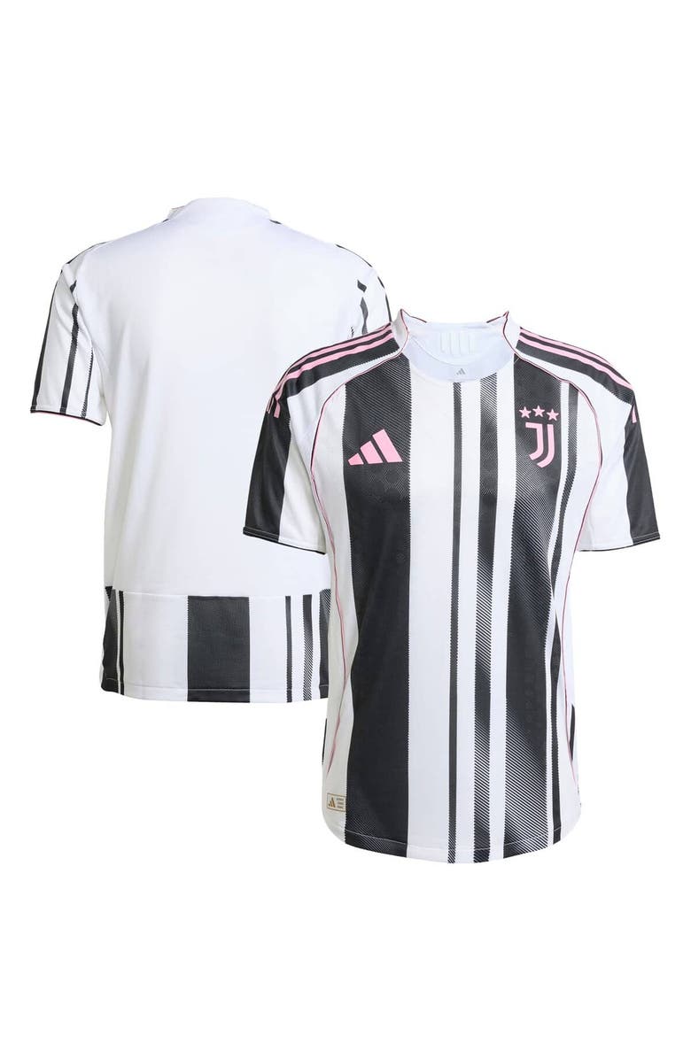 adidas Men's adidas White Juventus 2025/26 Home Authentic Jersey, Alternate, color, White