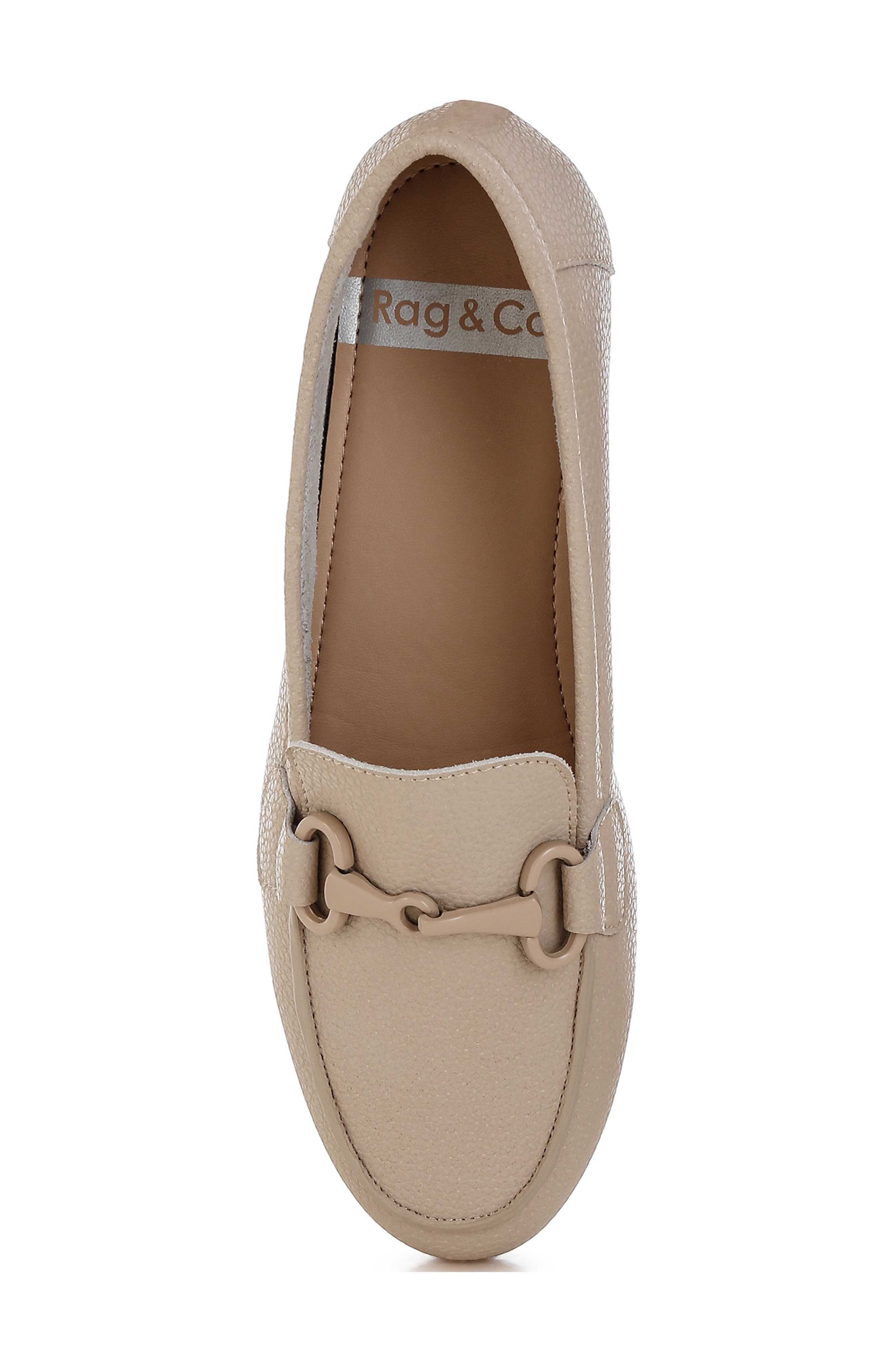 Rag & Co Taranis Bit Loafer, Alternate, color, Beige