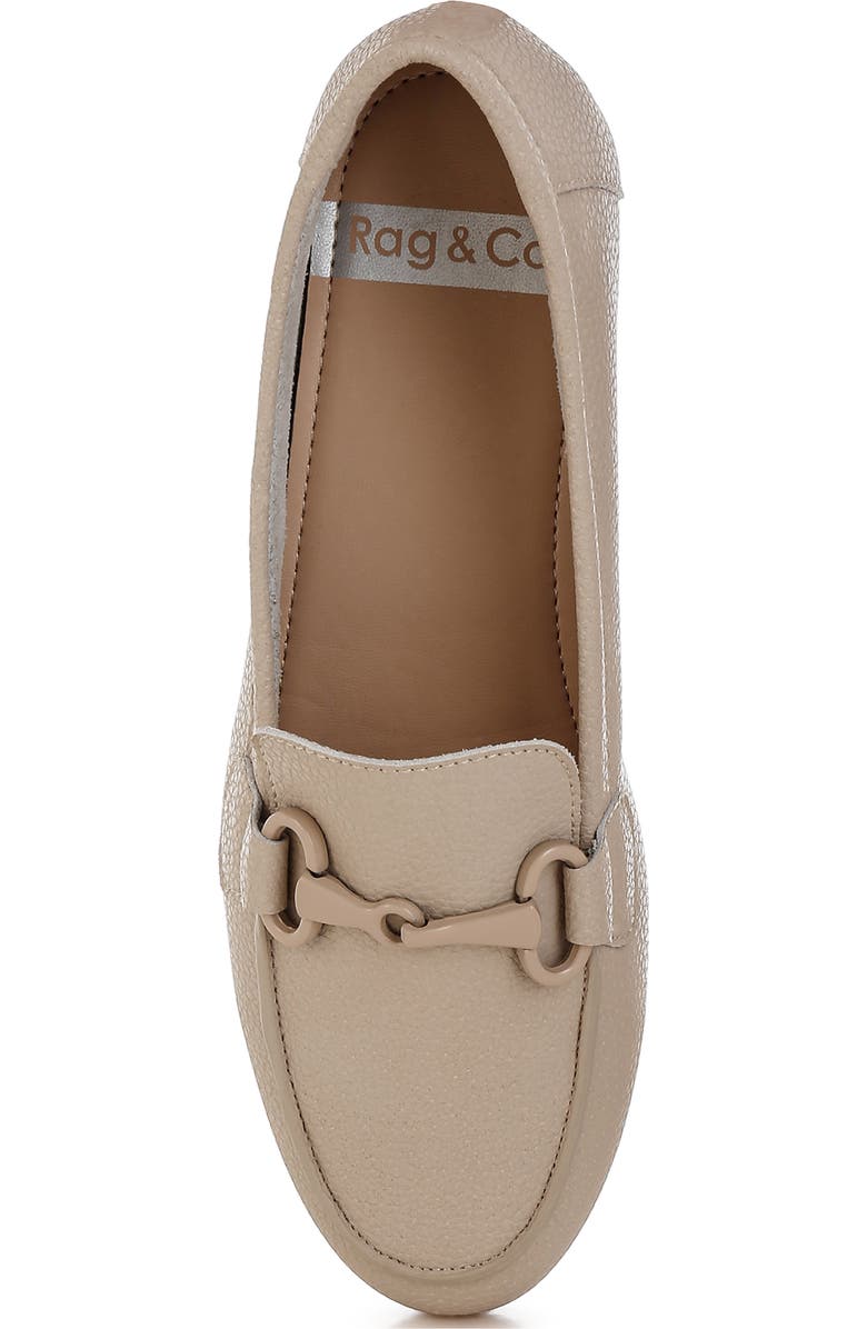 Rag & Co Taranis Bit Loafer, Alternate, color, Beige