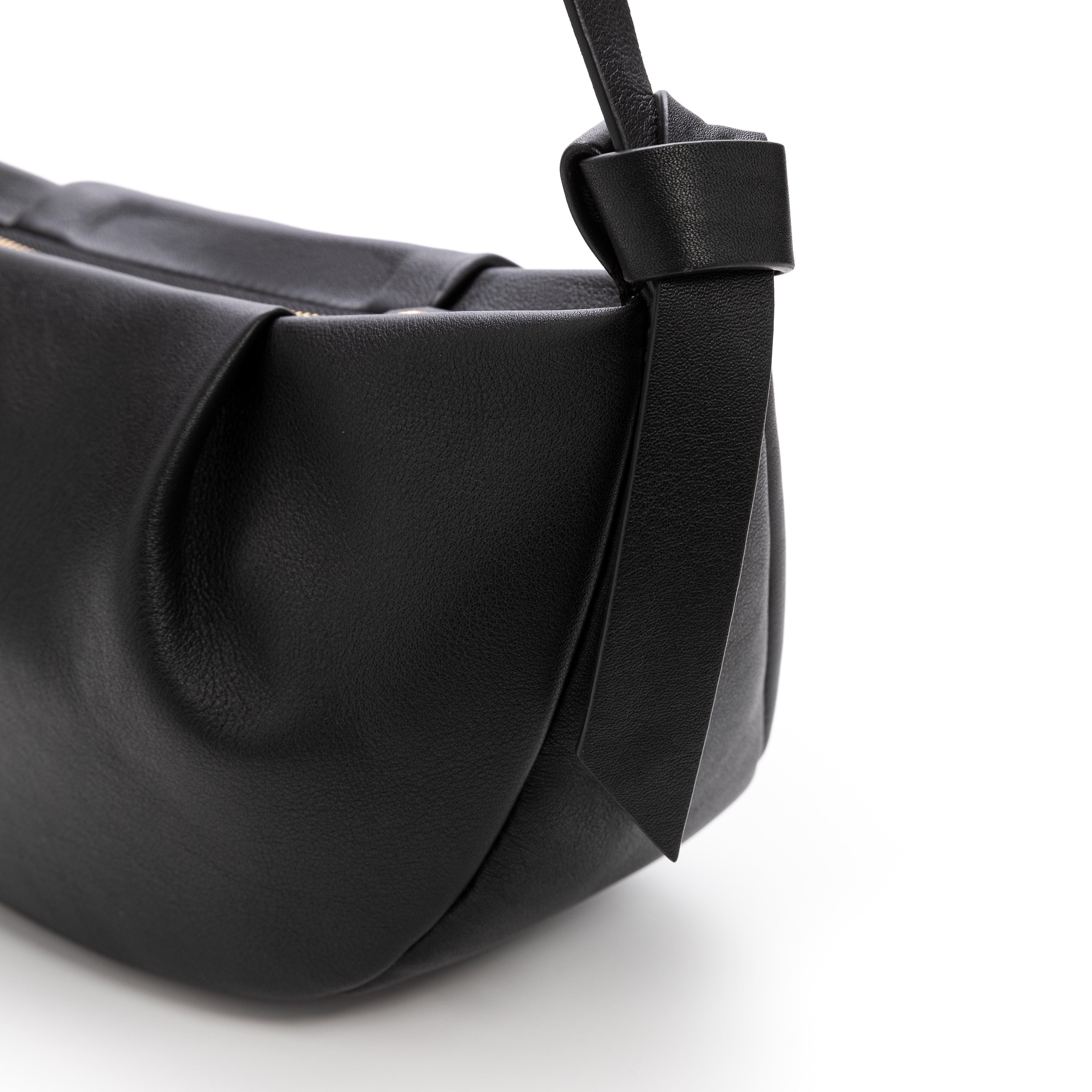 LA PORTEGNA Claudia Adjustable Strap Shoulder Crossbody, Alternate, color, Black