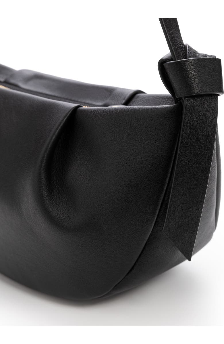 LA PORTEGNA Claudia Adjustable Strap Shoulder Crossbody, Alternate, color, Black