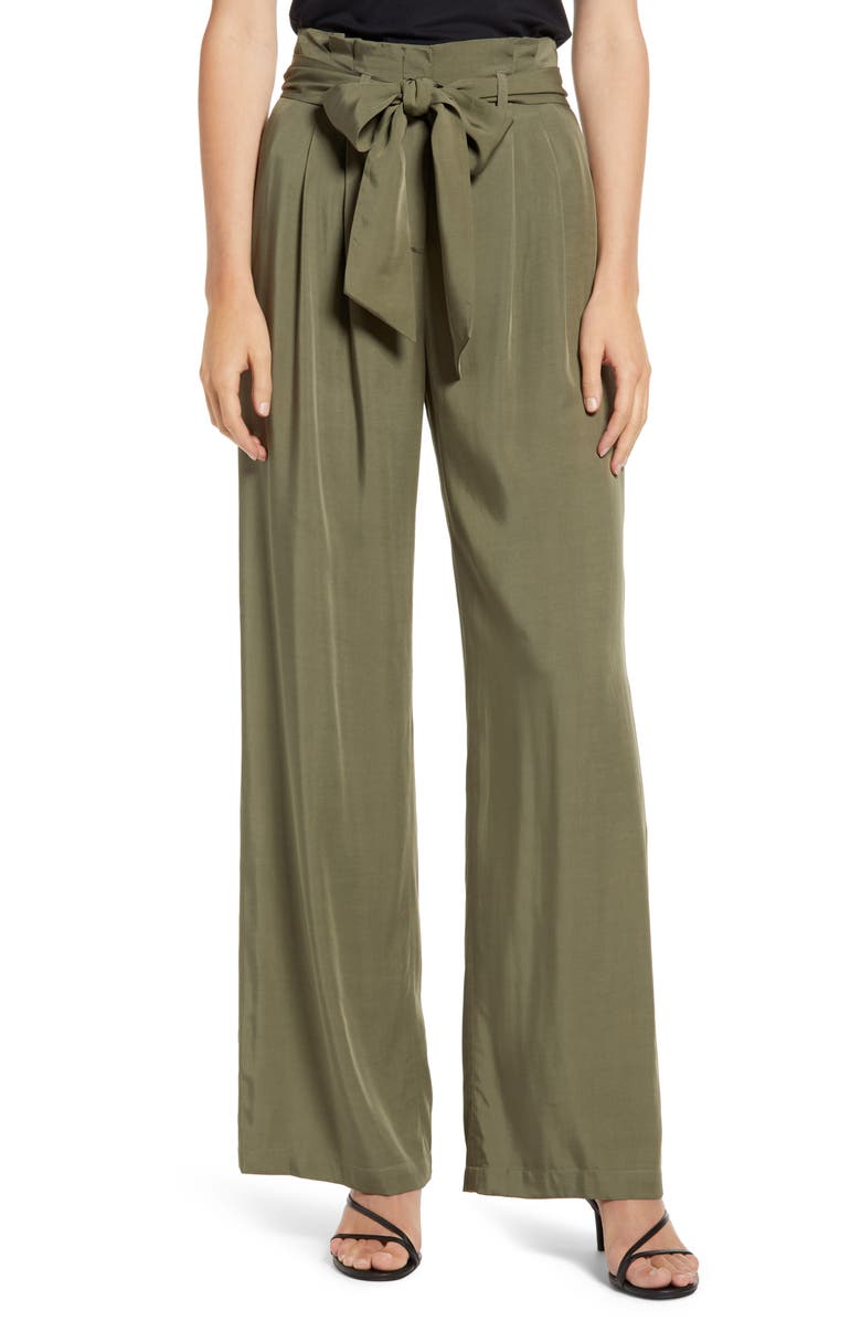 Chelsea28 Tie Waist Pants, Main, color, 