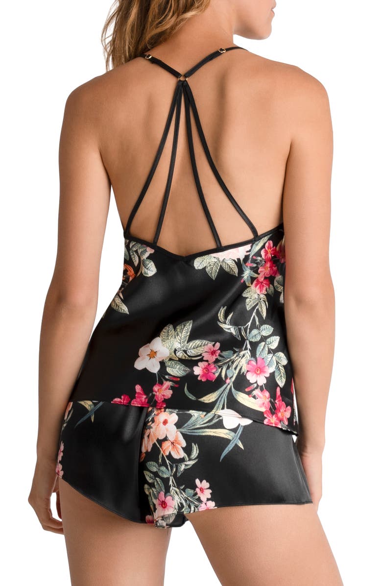 In Bloom by Jonquil Strappy Camisole Short Pajamas, Alternate, color, 