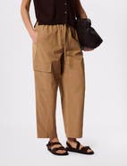 Whistles Utility Cotton Barrel Trouser