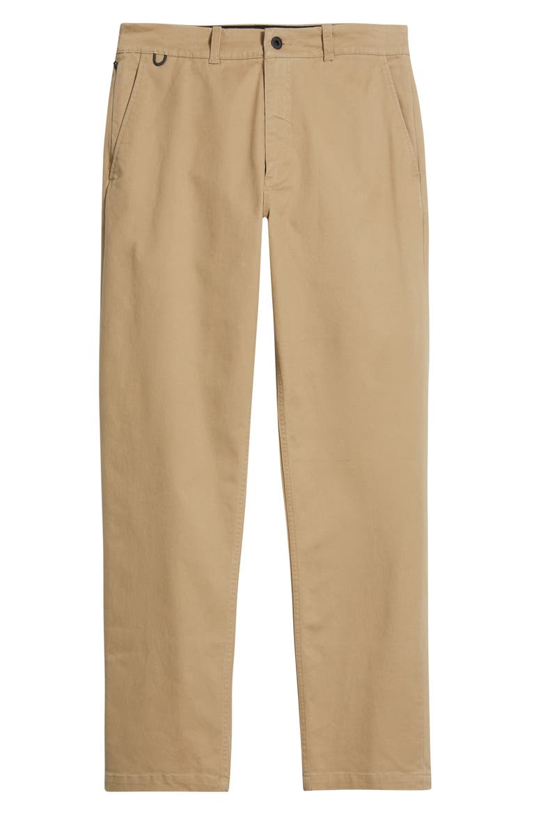 Crossroads Stretch Cotton Chinos, Alternate, color, KHAKI