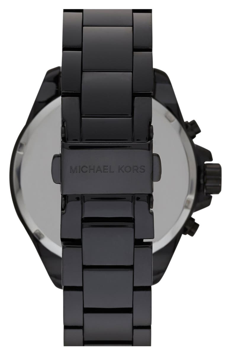 MICHAEL Michael Kors Michael Kors 'Wren' Pavé Dial Chronograph Bracelet Watch, 42mm, Alternate, color, 