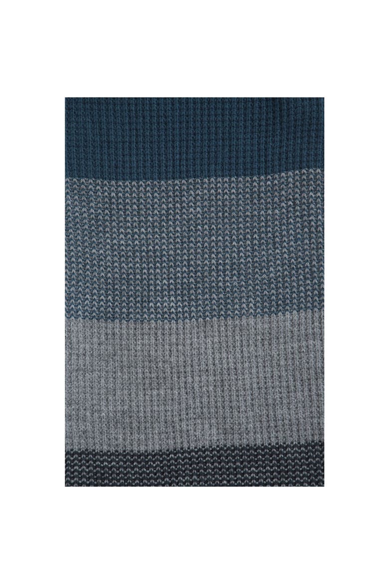 Mirka Knitted Scarf, Alternate, color, Petrol