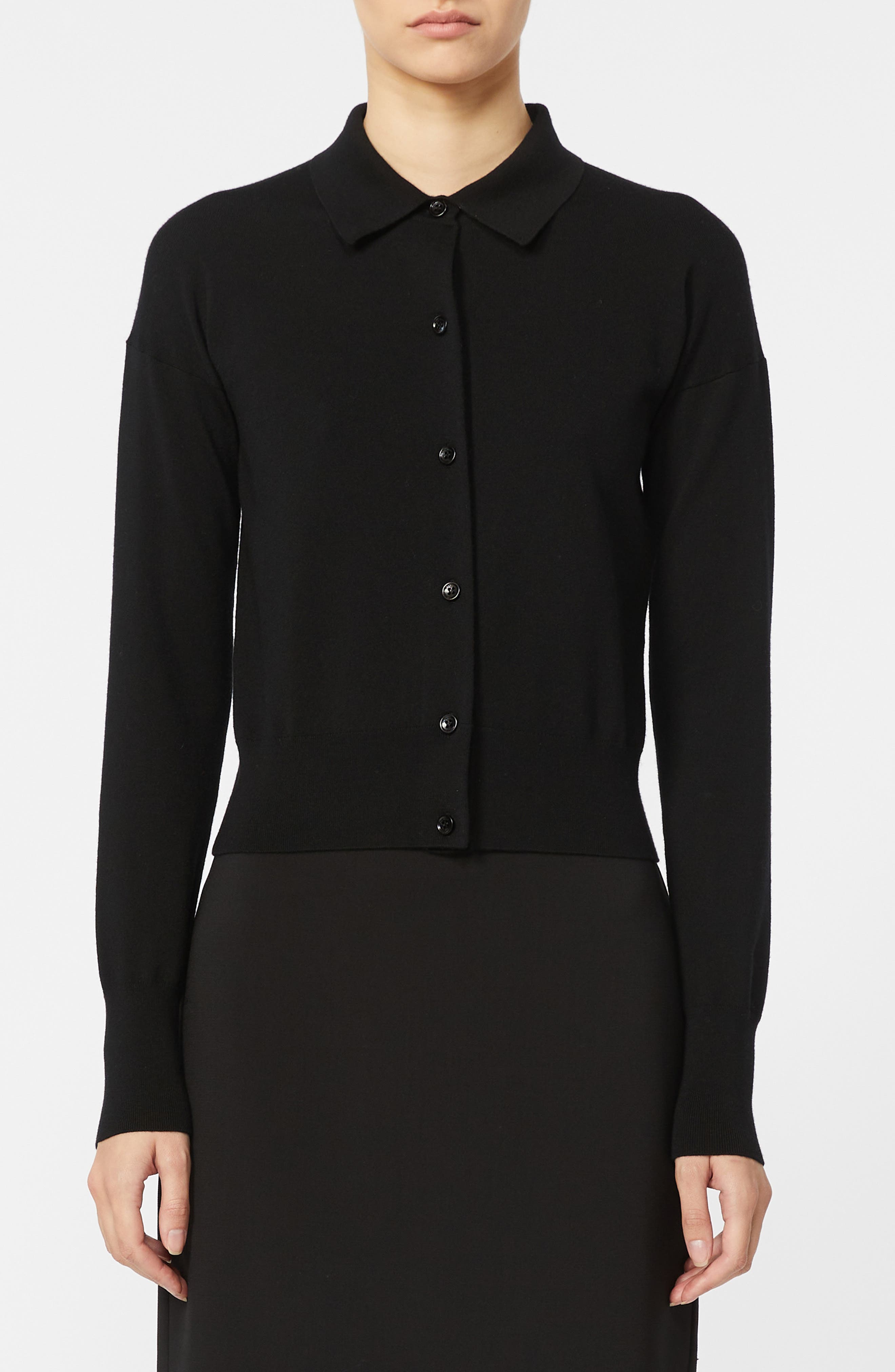 Wool Blend Cardigan