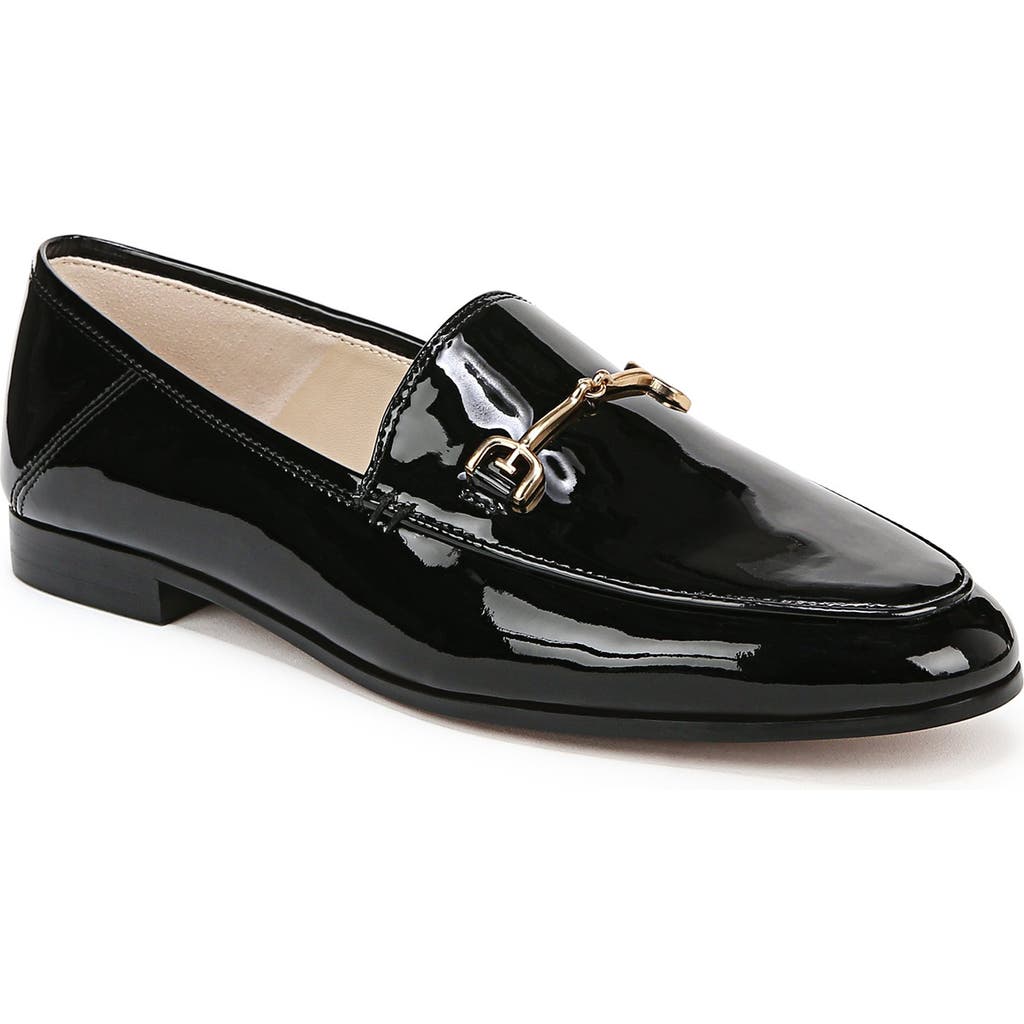 Shop Sam Edelman Loraine Bit Loafer In Black Patent