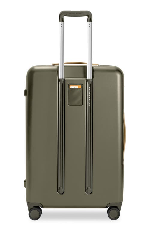 Briggs & Riley Large Sympatico Expandable 30-inch Spinner Packing Case In Green