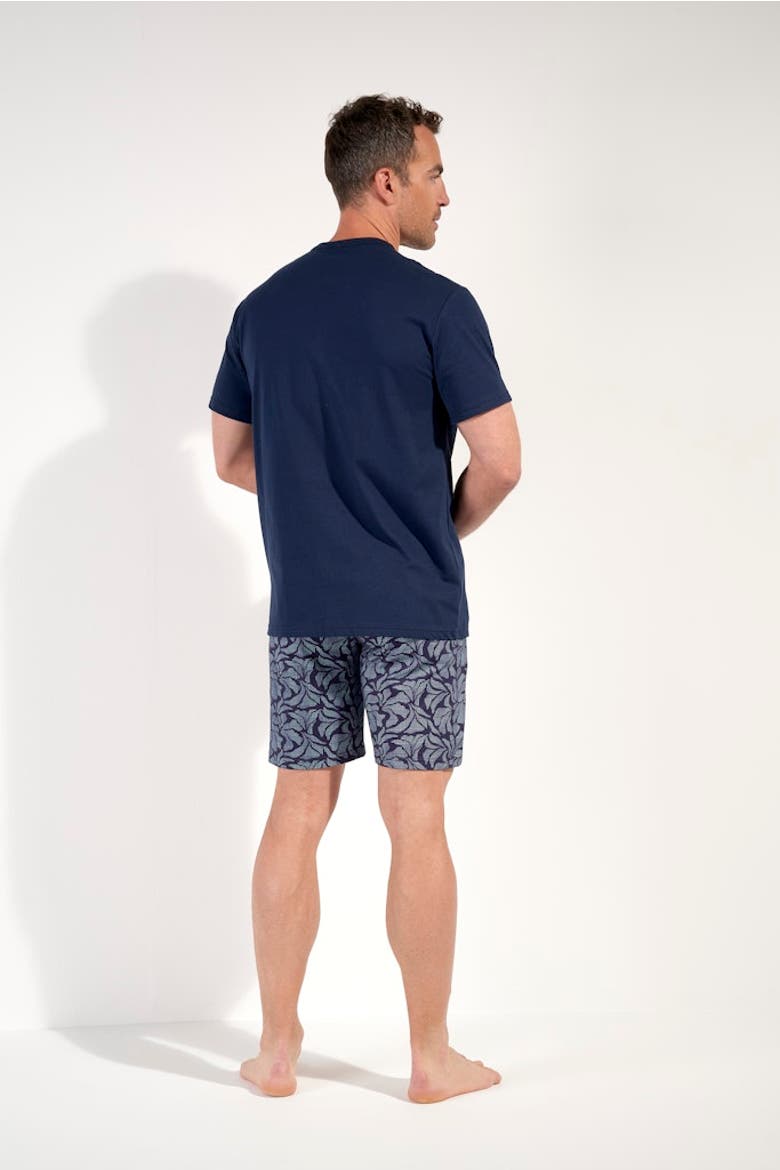 Long Island Short Sleepwear, Alternate, color, Navy Print