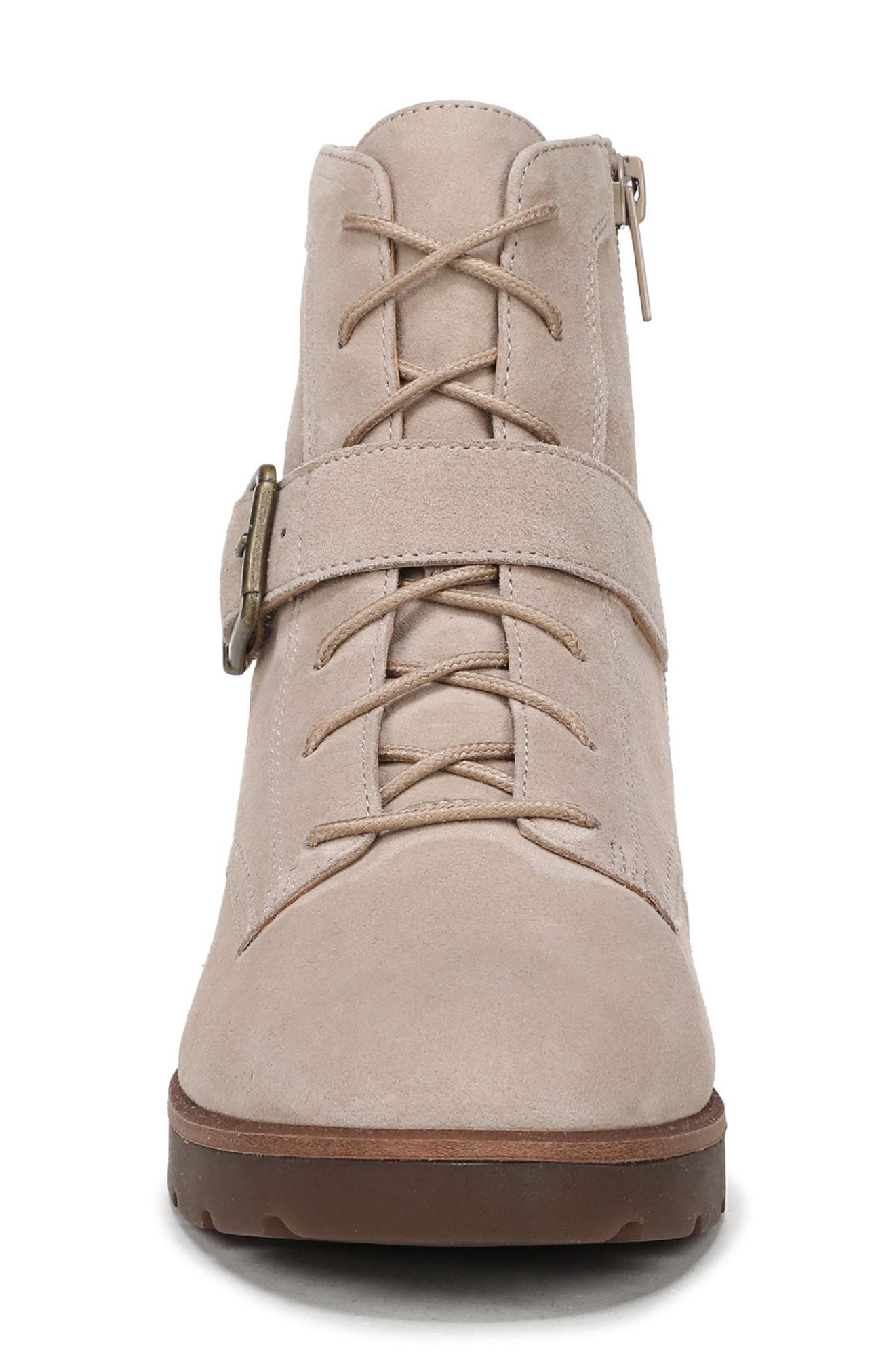 Vionic Catina Lace-Up Bootie, Alternate, color, Lucid Beige
