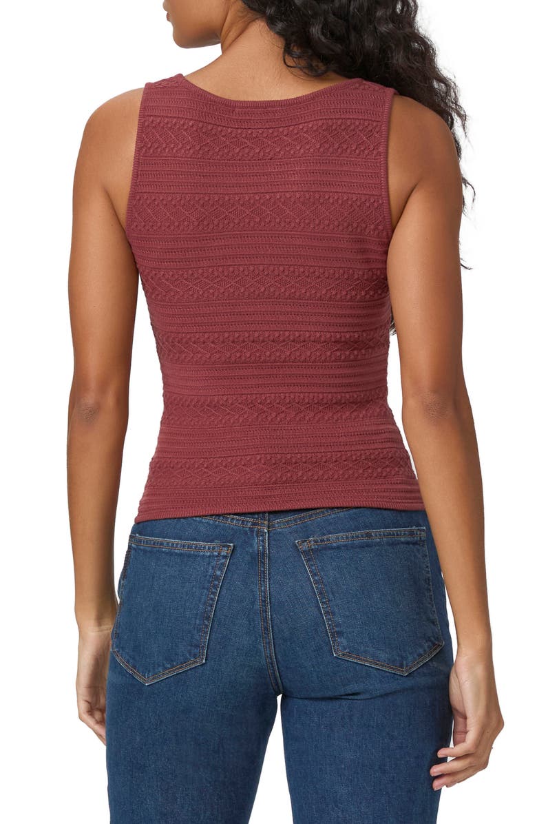 PAIGE Iman U-Neck Sweater Tank, Alternate, color, Apple Butter