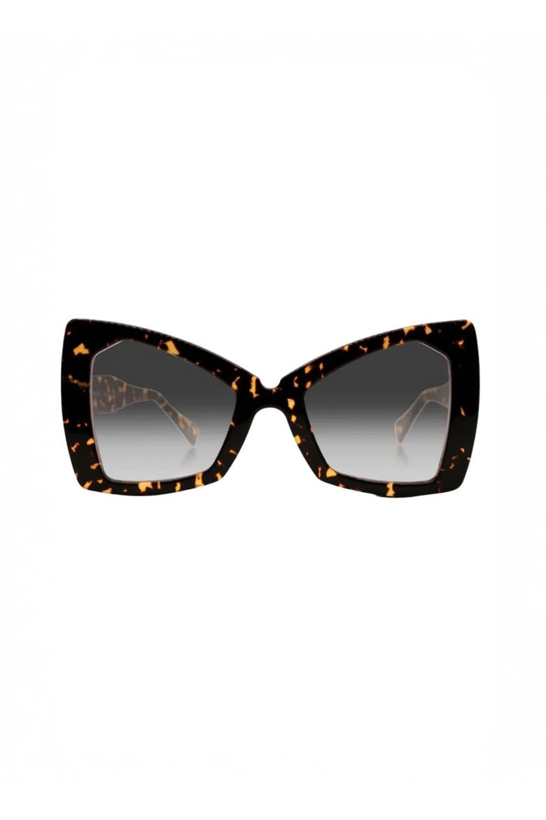 Monarch Cat Eye 52mm Sunglasses, Main, color, Black