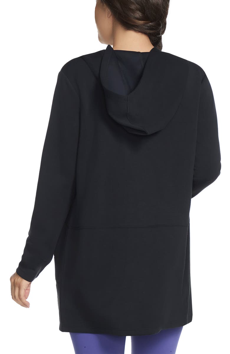 SKECHERS Skechluxe<sup>®</sup> Elevate Restful Hooded Cardigan, Alternate, color,