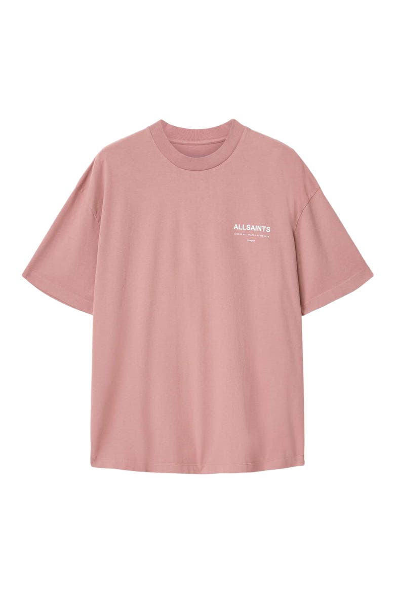Backstage Graphic T-shirt, Alternate, color, WOODROSE PINK