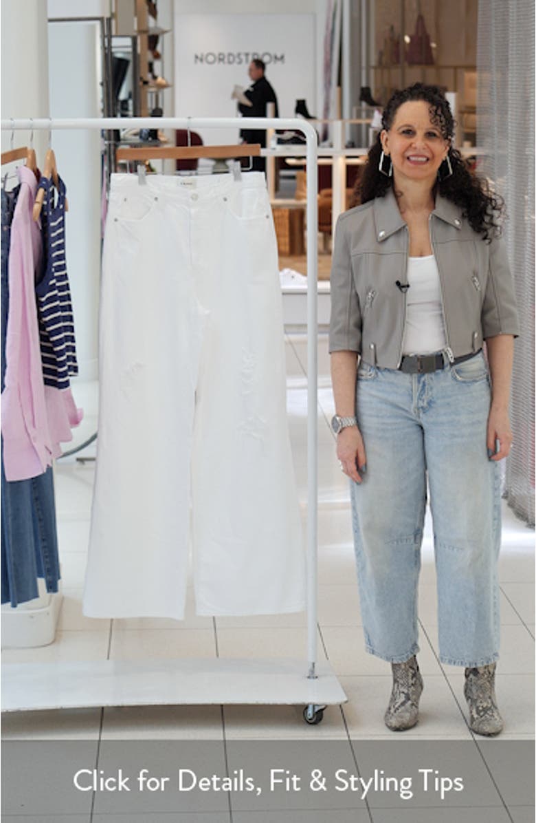 The Loose Ripped Wide Leg Jeans, sales video thumbnail