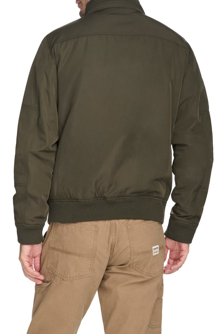 Performance Bomber Jacket, Alternate, color, ARMY GREEN