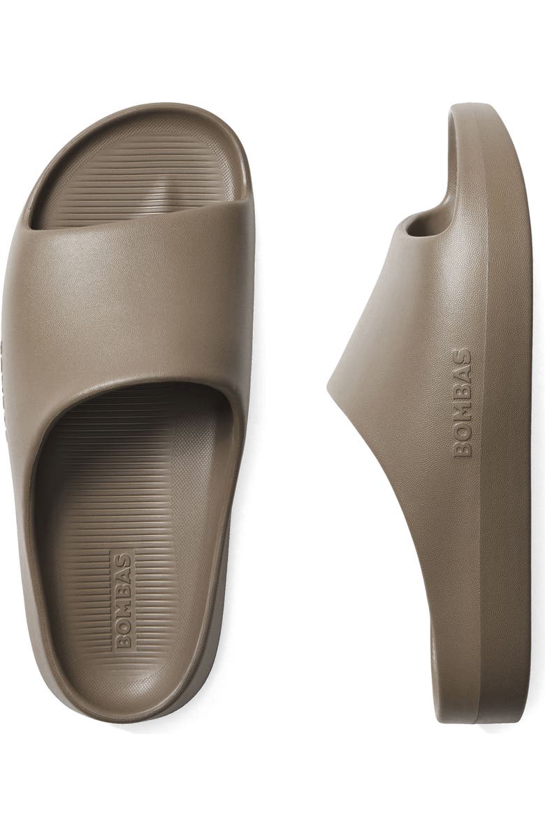 Bombas Friday Slide Sandal, Alternate, color, Mushroom Grey
