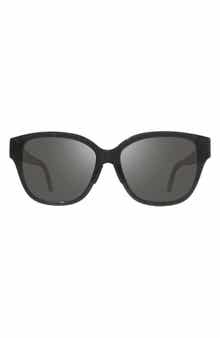 Revo Perry 55mm Polarized Cat Eye Sunglasses