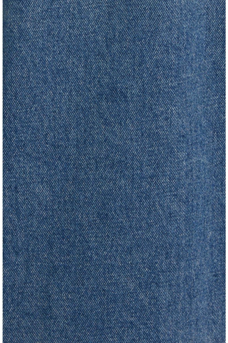 Logo Patch Denim Jacket, Alternate, color, MEDIUM BLUE