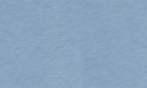 Jw Anderson Anchor Logo Embroidered Cotton T-shirt In Blue