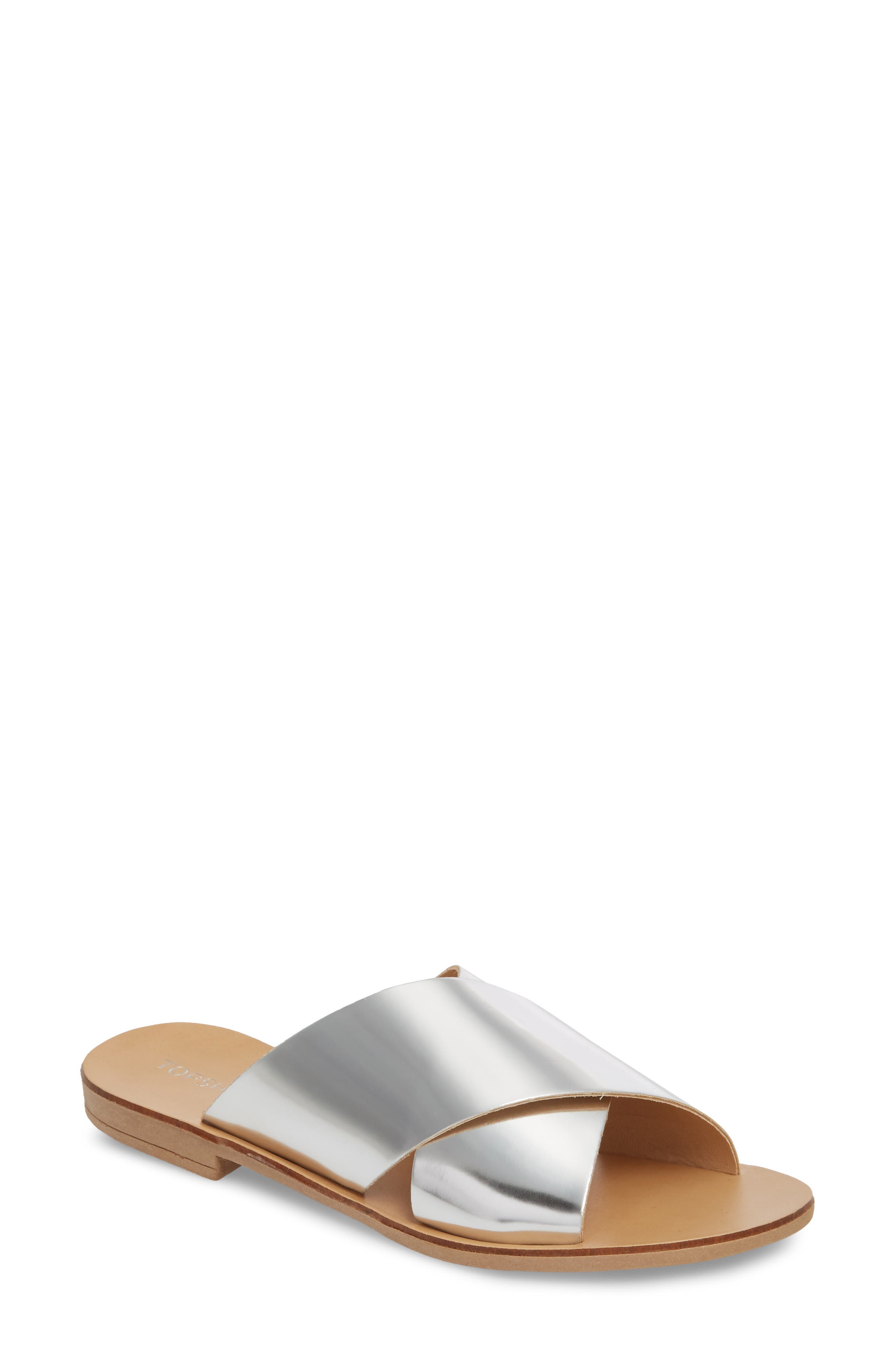 Topshop Hawaii Crisscross Sandal, Main, color, 