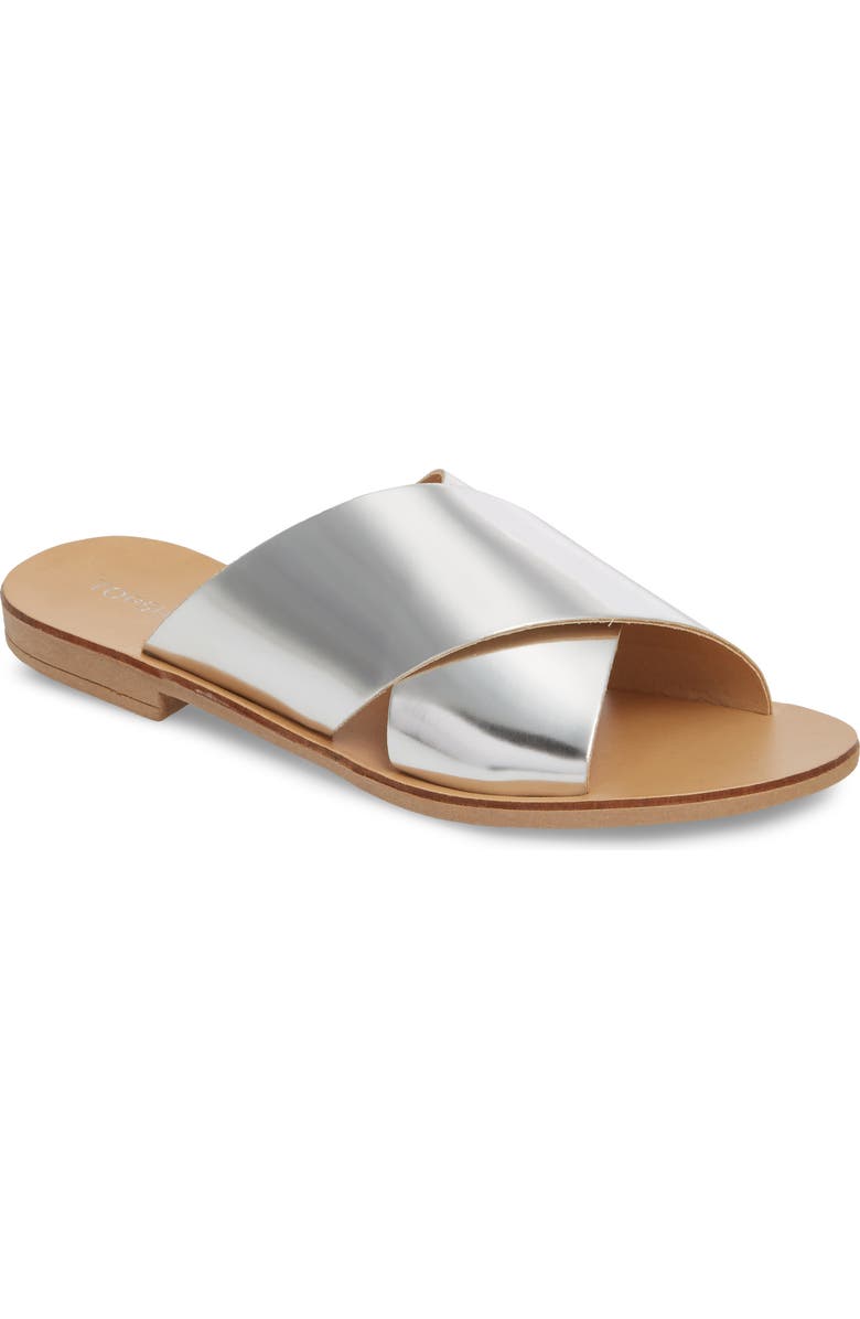 Topshop Hawaii Crisscross Sandal, Main, color,