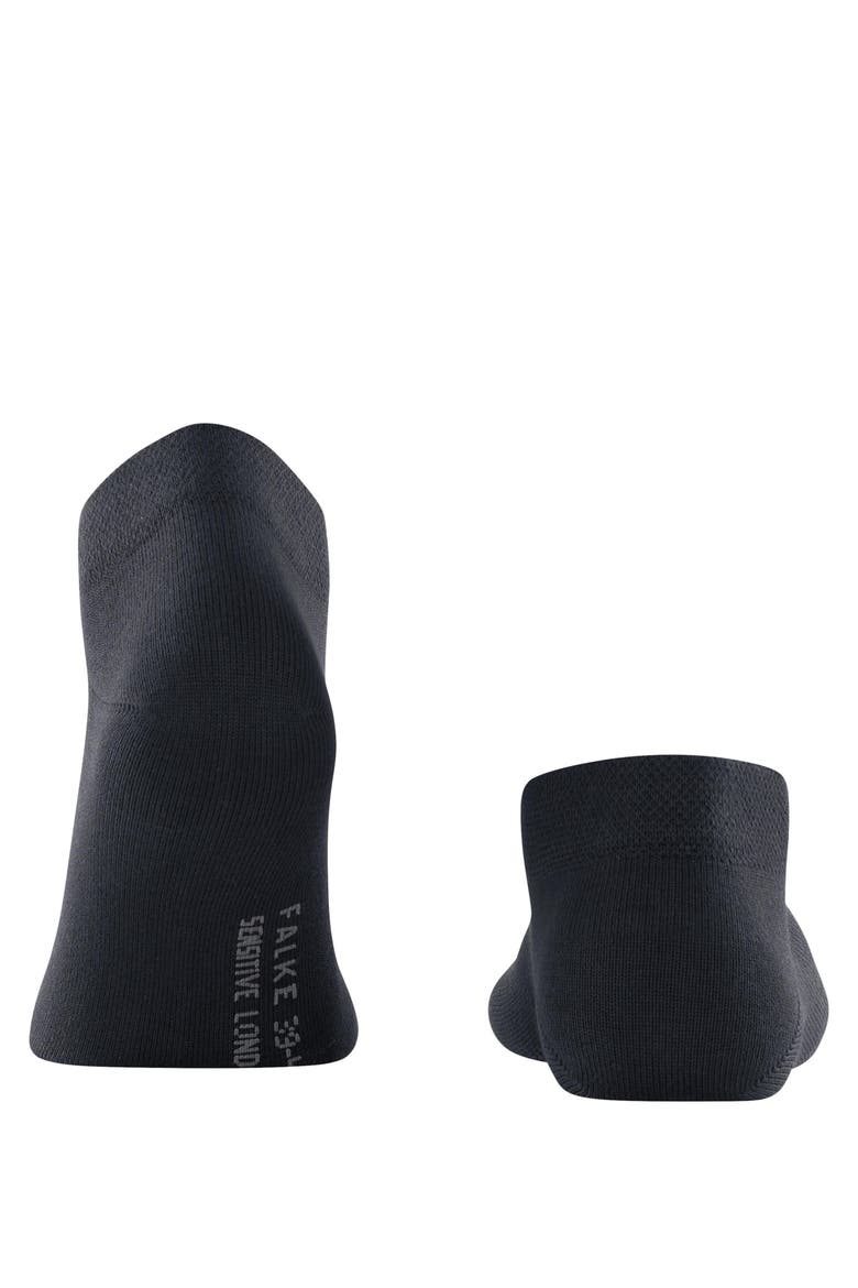 Sensitive London Sneaker Socks for Diabetics, Alternate, color, Black