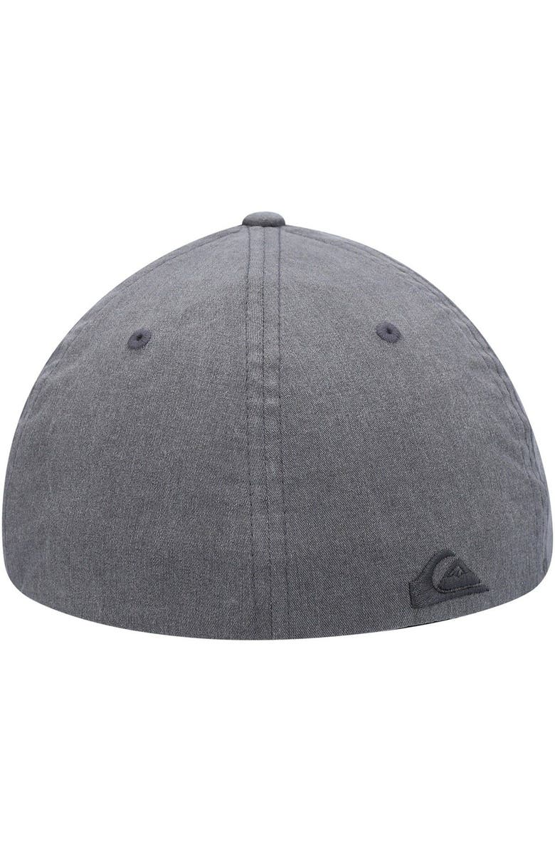 Quiksilver Men's Quiksilver Heathered Black Sidestay Flex Hat, Alternate, color, 