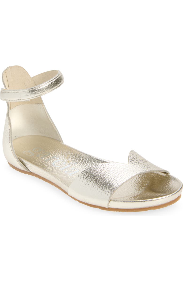 Pedro Garcia Jela Ankle Strap Sandal, Main, color, Sterling