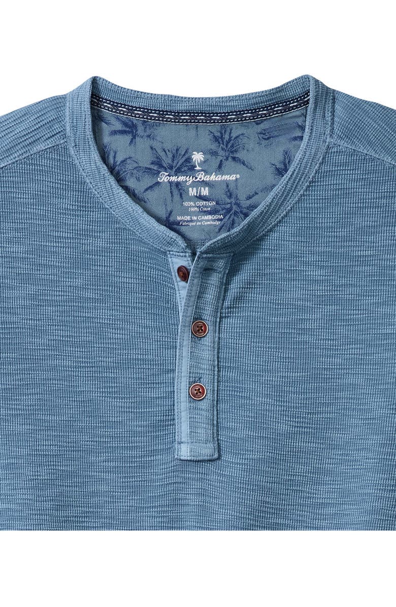 Tommy Bahama Port Oasis Henley, Alternate, color, Vintage Blue