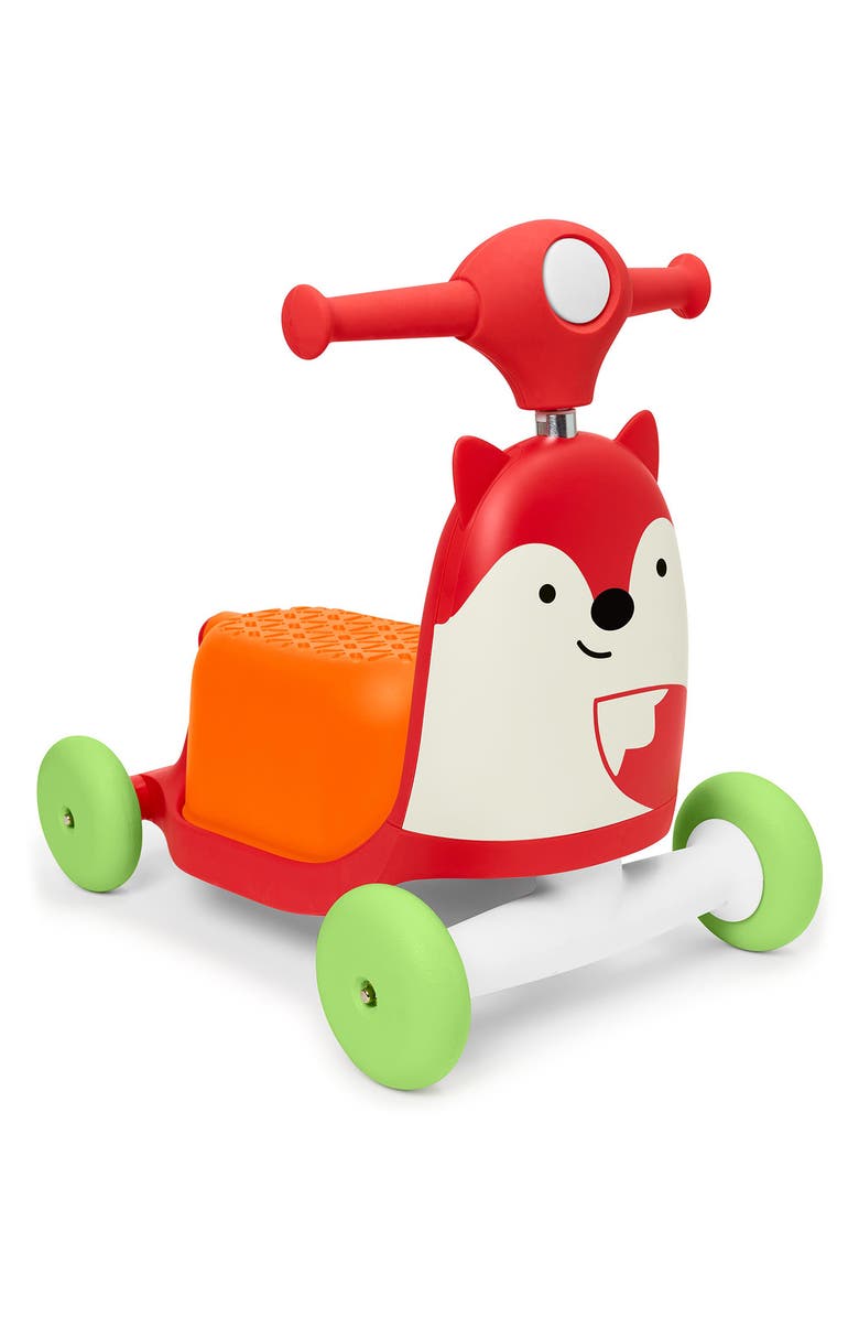 Skip Hop Zoo 3-In-1 Ride-On Fox Scooter, Alternate, color,